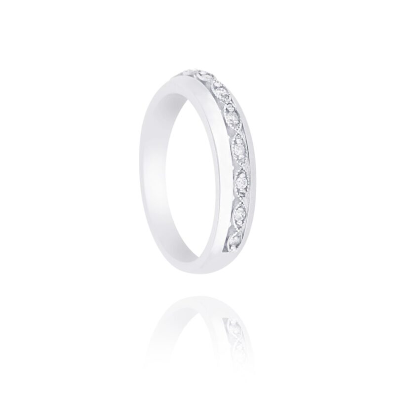 Diamond wedding bands, HRD certified stones, Sunshine Jewelry